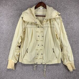 Y2K Murmur L‎ Yellow Jacket Pirate Fairy Core Double Breasted Ruched *Flaw*